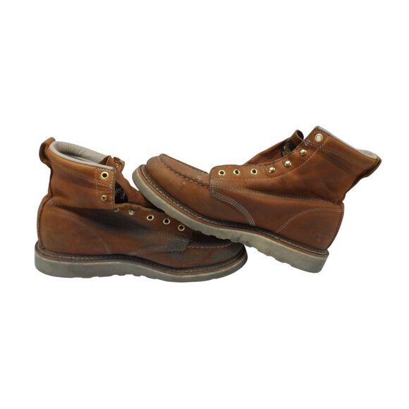Thorogood Mens 6" American Heritage 814-4200 Wedge Sole Boots (USA) Size 11D - Picture 6 of 8